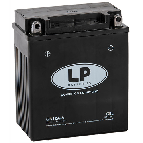 Batterie gel yb12a - -, honda