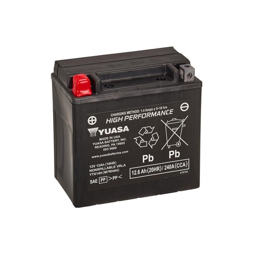 Yuasa battery ytx14h - battery, to